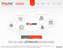 Tablet Screenshot of booster.si